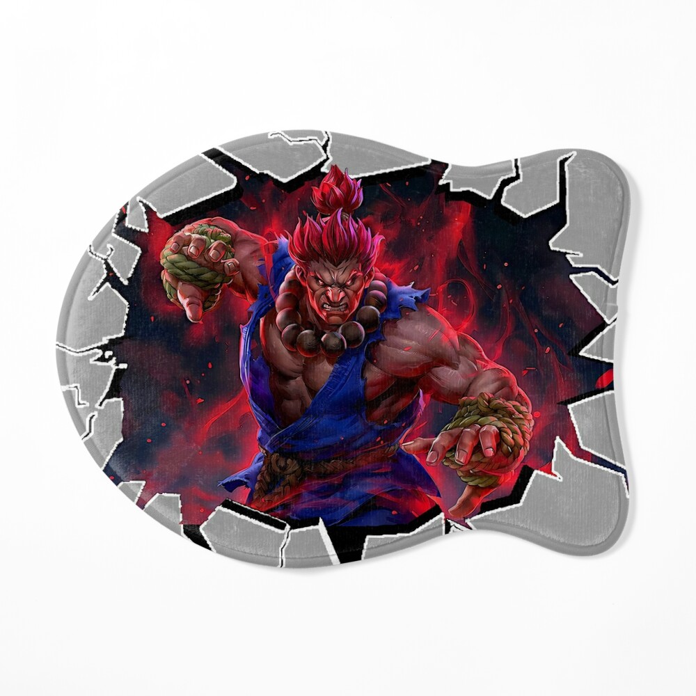 Demon Akuma Street Fighter Graphic · Creative Fabrica