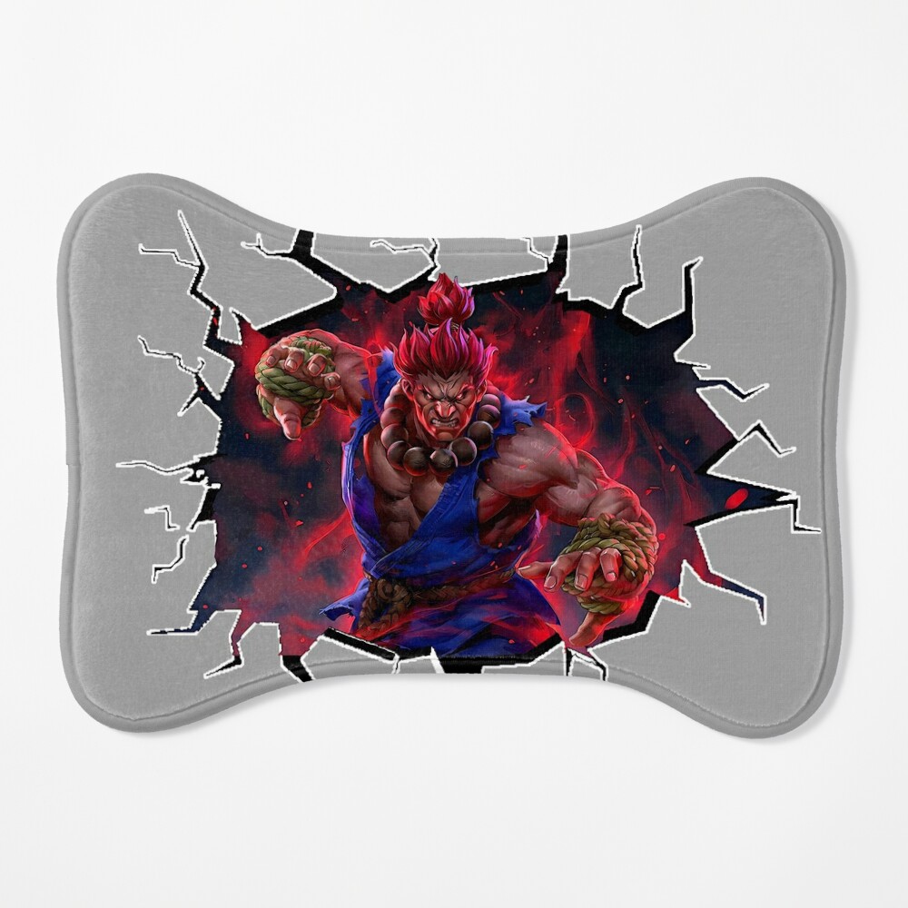 Demon Akuma Street Fighter Graphic · Creative Fabrica