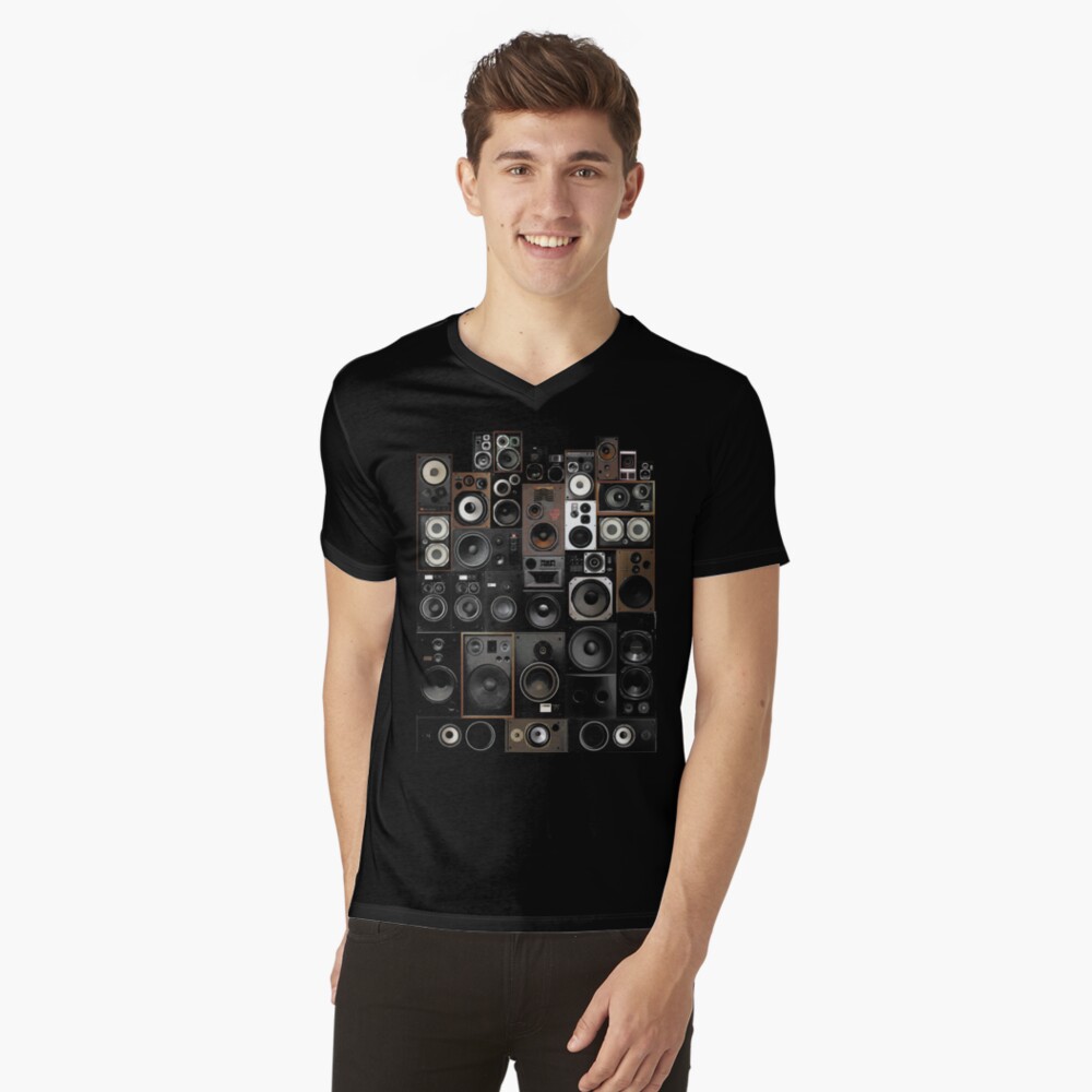Item preview, V-Neck T-Shirt designed and sold by Bulografik.