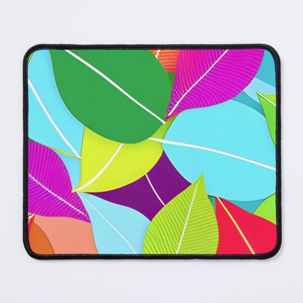 Item preview, Abstract Colorful Leaf Pattern designed and sold by calibrit.