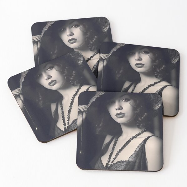 Item preview, Young Hollywood Star: Vintage Beauty in Black and White designed and sold by Piotrek0001.