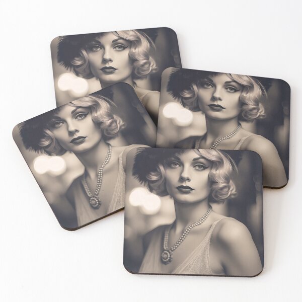Item preview, Young Hollywood Star: Vintage Beauty in Black and White designed and sold by Piotrek0001.