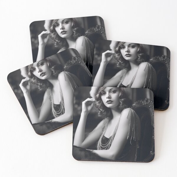Item preview, Young Hollywood Star: Vintage Beauty in Black and White designed and sold by Piotrek0001.
