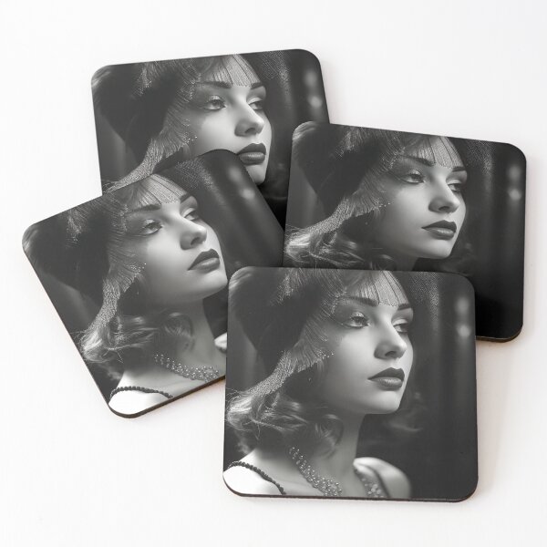 Item preview, Young Hollywood Star: Vintage Beauty in Black and White designed and sold by Piotrek0001.