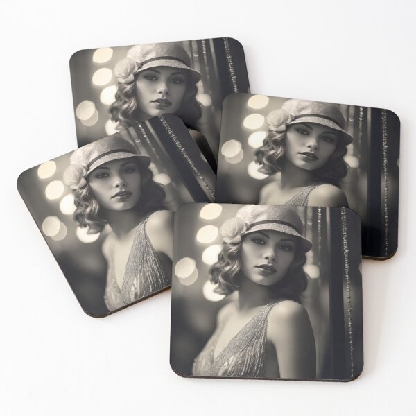 Item preview, Young Hollywood Star: Vintage Beauty in Black and White designed and sold by Piotrek0001.