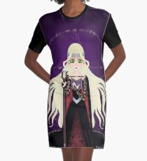High Priestess (Tarot Card Series) Graphic T-Shirt Dress
