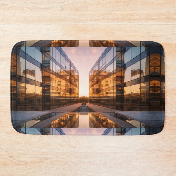 Item preview, Office Building Sunset II designed and sold by StudioOfAiArts.