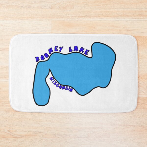 Item preview, Rooney lake outline letters designed and sold by BakerShaker04.