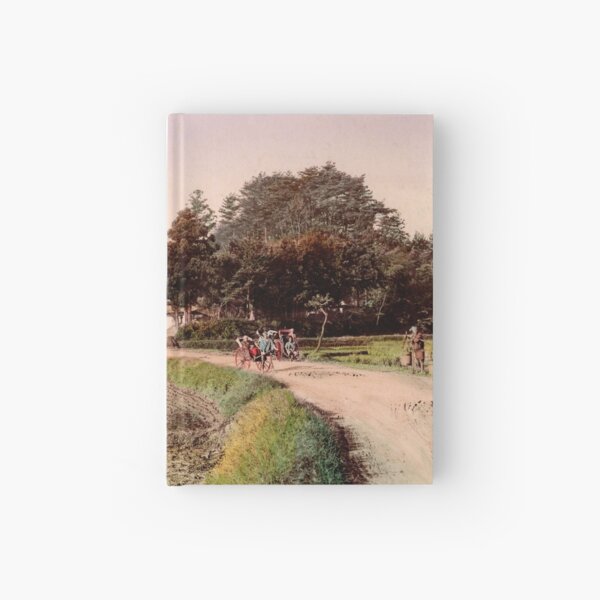 View of Totsuka, Tokaido, Japan Hardcover Journal