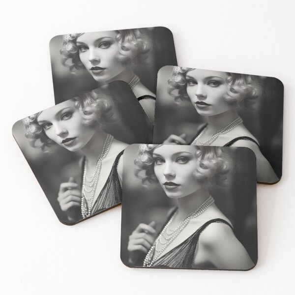 Item preview, Young Hollywood Star: Vintage Beauty in Black and White designed and sold by Piotrek0001.