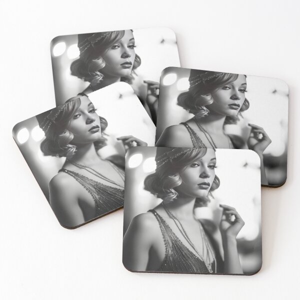 Item preview, Young Hollywood Star: Vintage Beauty in Black and White designed and sold by Piotrek0001.