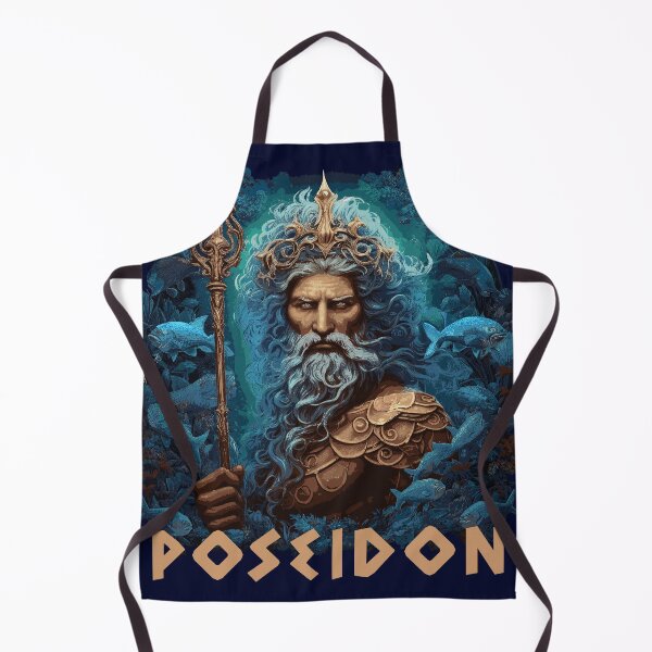 Item preview, Poseidon of the Sea - The Olympians (lettered) designed and sold by WennsdaysChild.