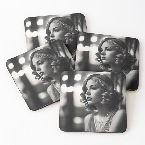 Item preview, Young Hollywood Star: Vintage Beauty in Black and White designed and sold by Piotrek0001.