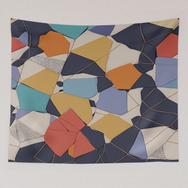 Item preview, Inspired By Hexagon Quilt Pattern: A Modern Twist on Traditional Quilting designed and sold by Tamas Das.