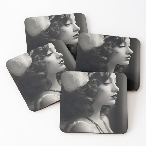 Item preview, Young Hollywood Star: Vintage Beauty in Black and White designed and sold by Piotrek0001.