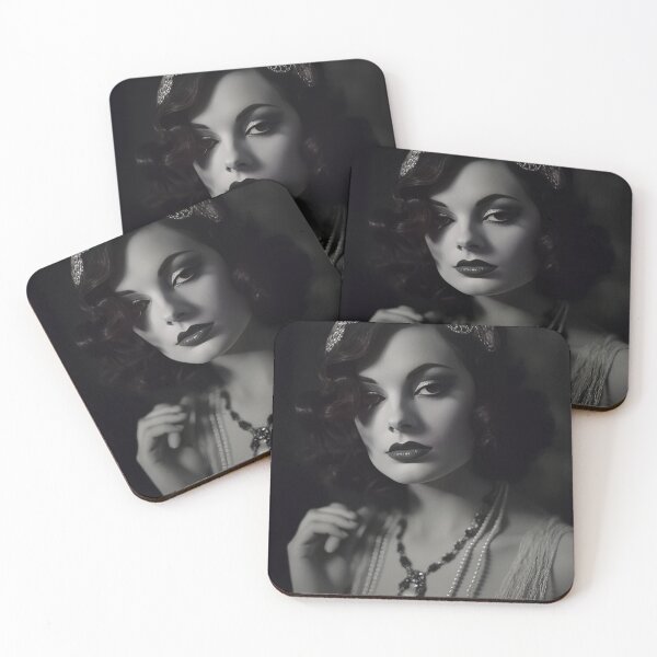 Item preview, Young Hollywood Star: Vintage Beauty in Black and White designed and sold by Piotrek0001.