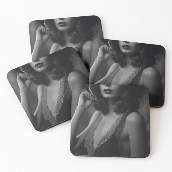 Item preview, Young Hollywood Star: Vintage Beauty in Black and White designed and sold by Piotrek0001.