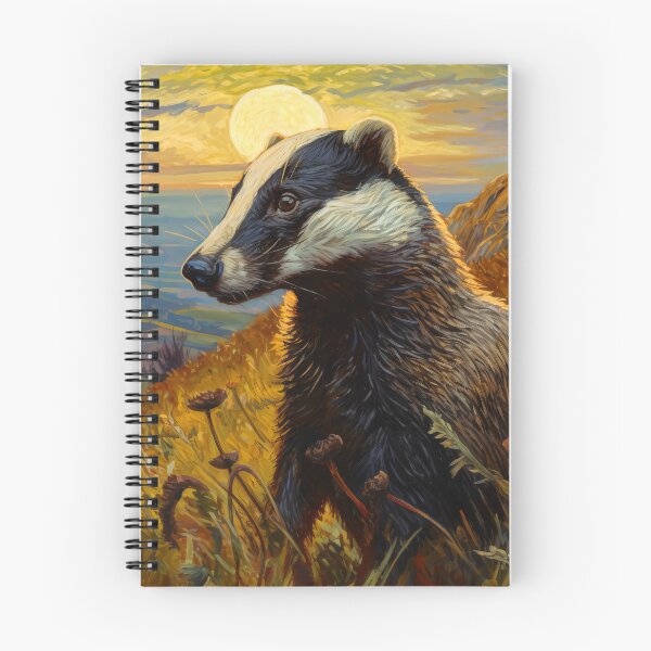 Item preview, Impressionist Badger 2 designed and sold by berubettoart.