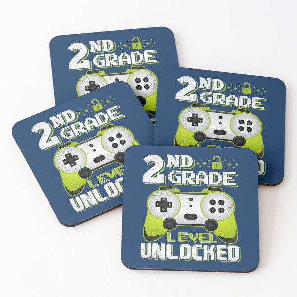 Item preview, 2nd Grade Level Unlocked Video Game Back to School Gamer 	 	 	 designed and sold by fuygbdbiy48.