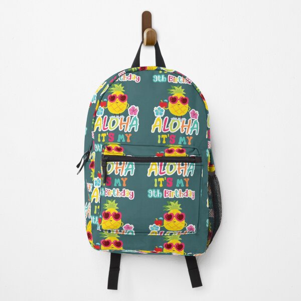 Item preview, Aloha It's My 9th Birthday Hawaiian 9 Years Toddler Luau designed and sold by curpstumw99.
