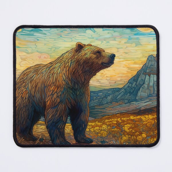 Item preview, Impressionist Bear designed and sold by berubettoart.