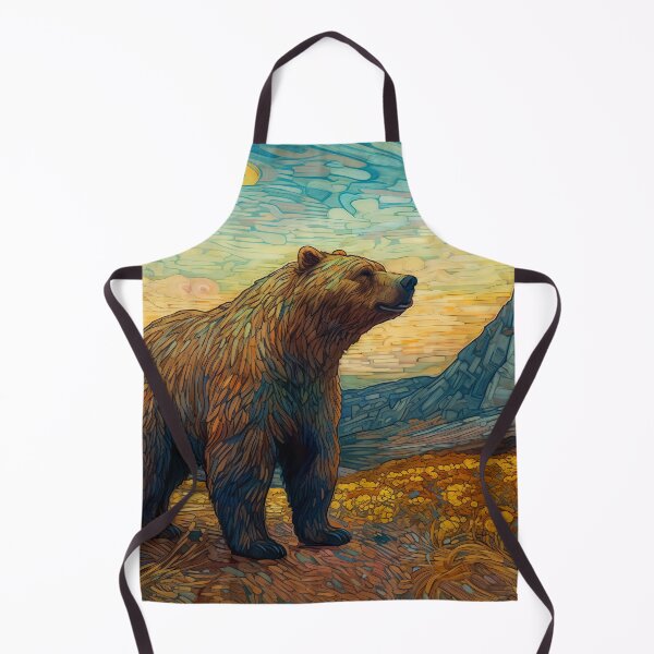 Item preview, Impressionist Bear designed and sold by berubettoart.