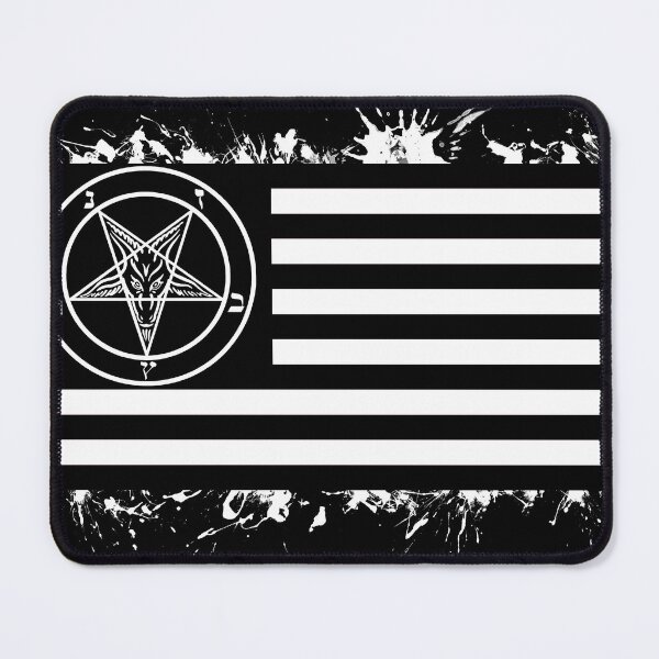 Item preview, Satanic American Flag designed and sold by heavypants.