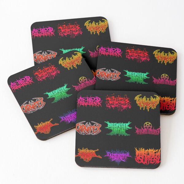 Item preview, Deathcore sticker pack designed and sold by xDumpTruckx.