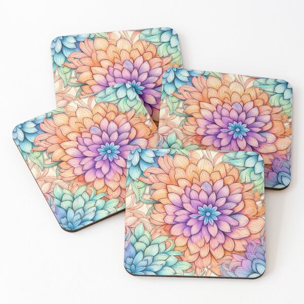 Item preview, Dalantha - Mandala floral (2/4) designed and sold by sabantha.