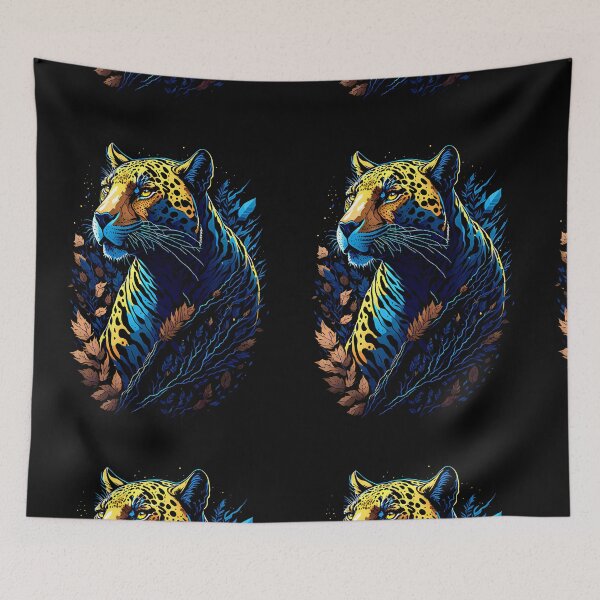 Aperçu de l'œuvre Tableau Faune Jaguar Big Cat créée et vendue par druidwolfart.