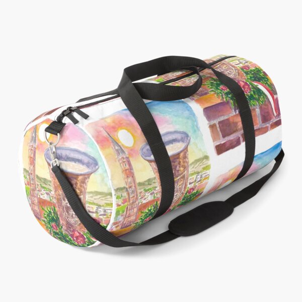 Item preview, Landshut View from Trausnitz towards Altstadt with Buchskranzl and Kupferbecher designed and sold by artshop77.