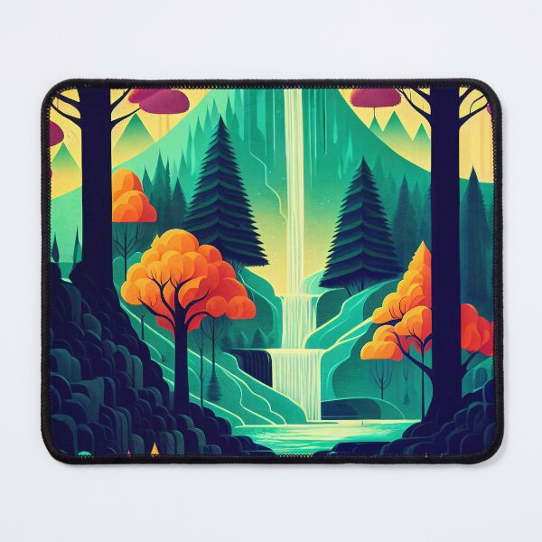 Item preview, Waterfall designed and sold by ArtFactoryAI.