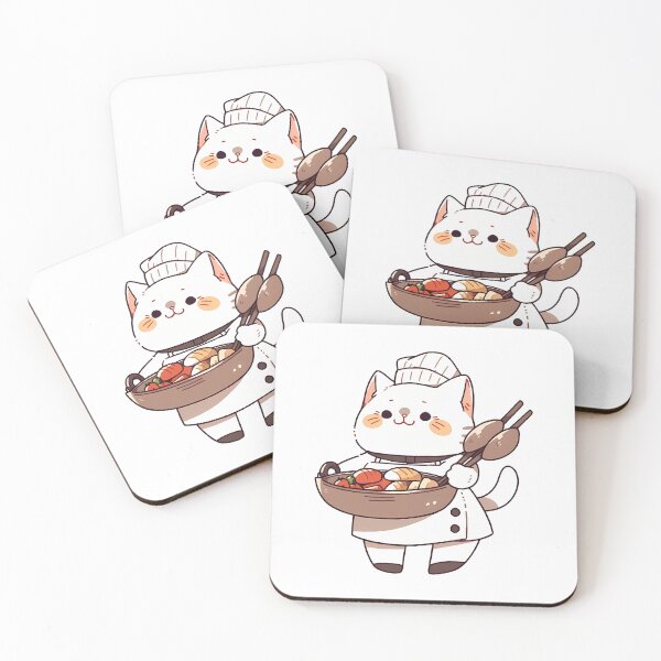 Item preview, Cat cooking food, cat cook, baking designed and sold by ArtHideaway.