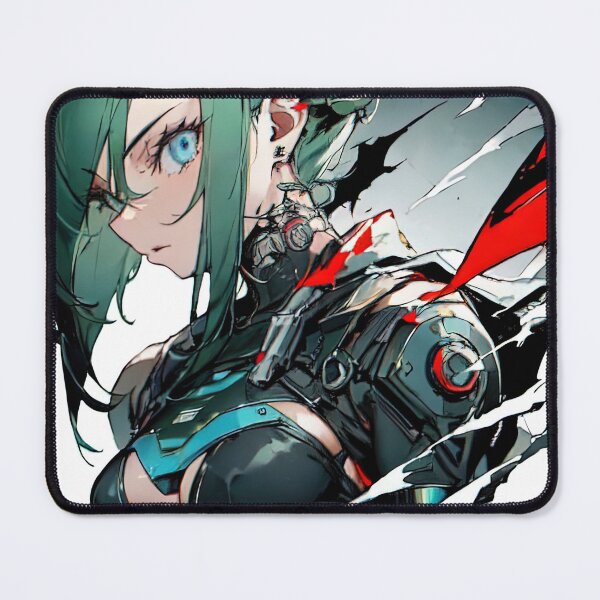 Item preview, Cyberpunk Visions: Digital Artwork of a Futuristic Anime Girl designed and sold by Biskit222.