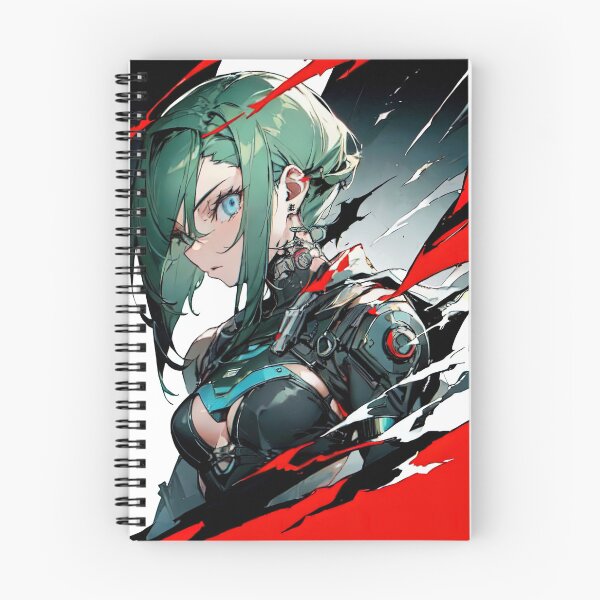 Item preview, Cyberpunk Visions: Digital Artwork of a Futuristic Anime Girl designed and sold by Biskit222.