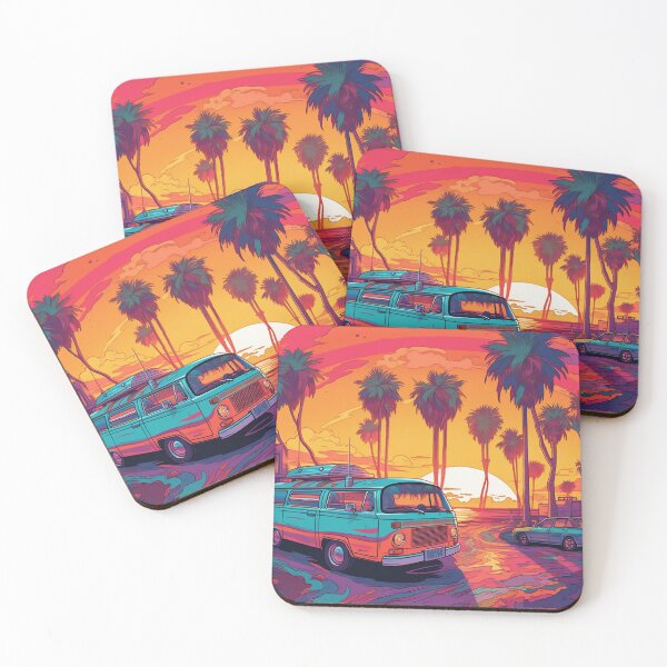 Item preview, Psychedelic Oasis: Bold Colors in California's Surreal Landscape designed and sold by OdysseyArtworks.