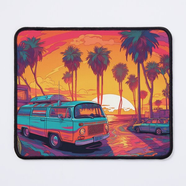 Item preview, Psychedelic Oasis: Bold Colors in California's Surreal Landscape designed and sold by OdysseyArtworks.