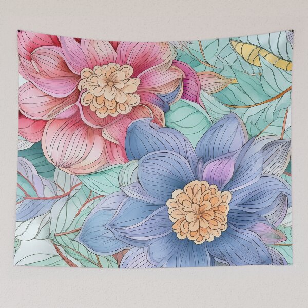 Item preview, Dalantha - Floral Mandala (4/4) designed and sold by sabantha.