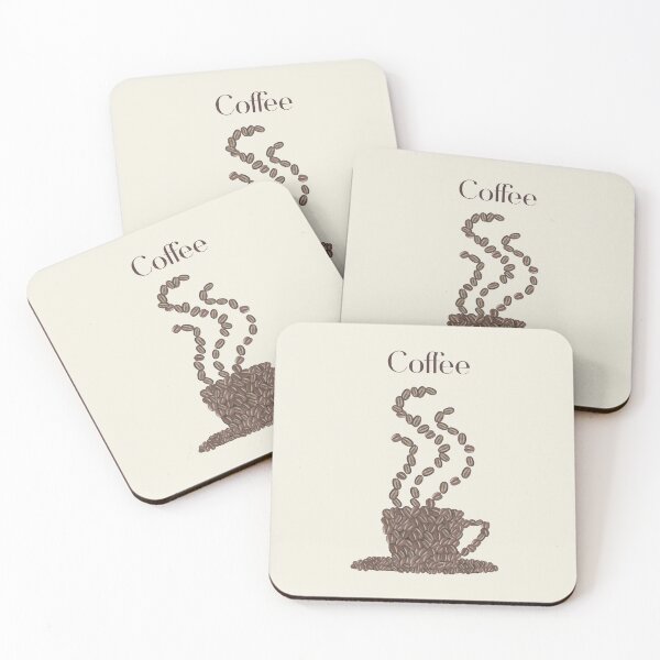 Item preview, Coffee Art- Coffee Aroma-Coffee Lover-Coffee Bean Art-Neutral Art- Contemporary Art-Coffee Gifts-Art Colory designed and sold by artcolory.