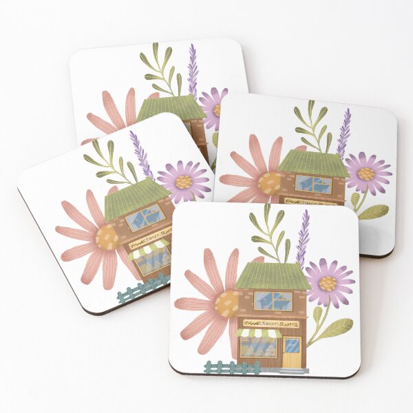 Item preview, Cute bakery house front designed and sold by pinkyfish1010.