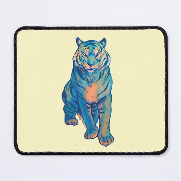 Item preview, blue tiger designed and sold by kibanais.