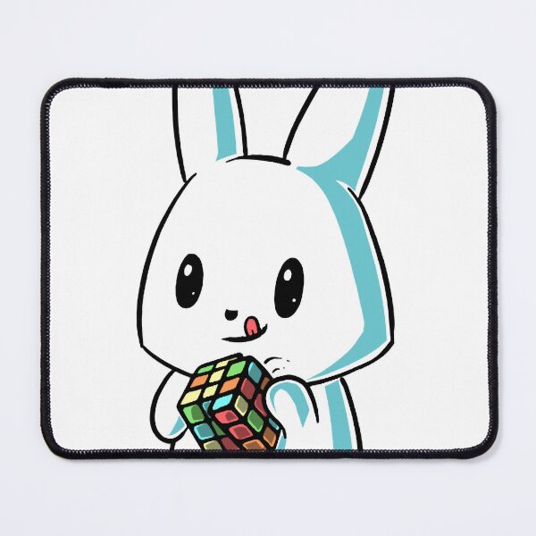 Item preview, Cuber Bunny - Speedcubing Bunny Design designed and sold by Praise-hibbert.