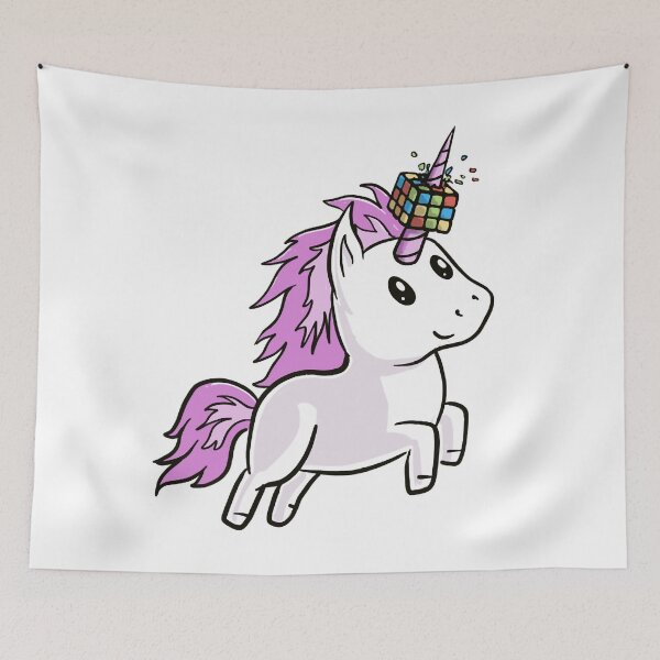 Item preview, Unicorn Cuber - Speedcuber Unicorn designed and sold by Praise-hibbert.
