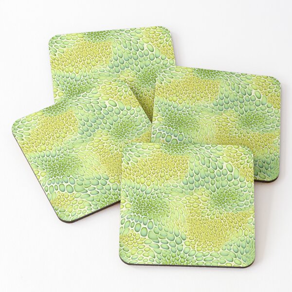 Item preview, Nature inspired green Dots designed and sold by Hibiskusmond.