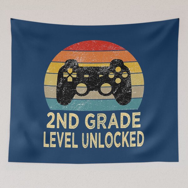 Item preview, 2nd Grade Level Unlocked Video Gamer Back To School 	 	 	 designed and sold by fuygbdbiy48.