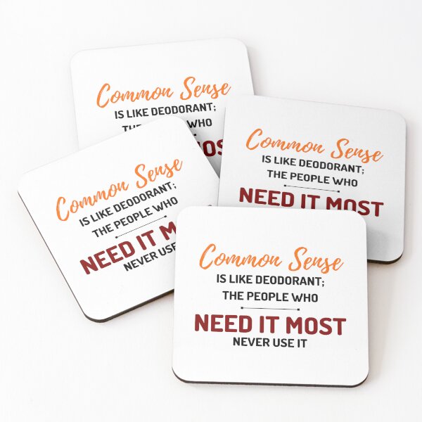 Item preview, Common Sense Stupid People Funny Sarcastic Stupidity Hilarious Sarcasm Design designed and sold by Articulate.