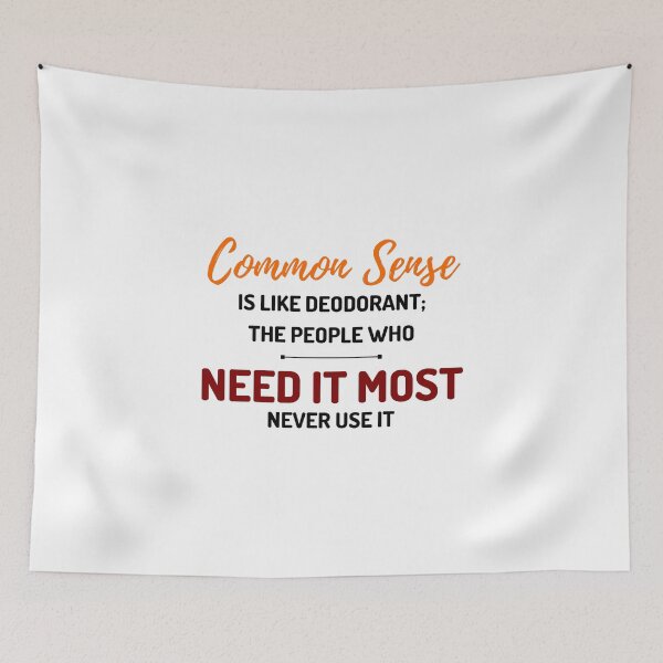 Item preview, Common Sense Stupid People Funny Sarcastic Stupidity Hilarious Sarcasm Design designed and sold by Articulate.
