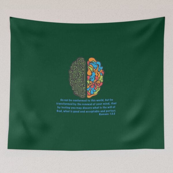 Item preview, Romans 12:2 designed and sold by Black-Orc.