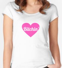 Barbie bitchin Women's Fitted Scoop T-Shirt