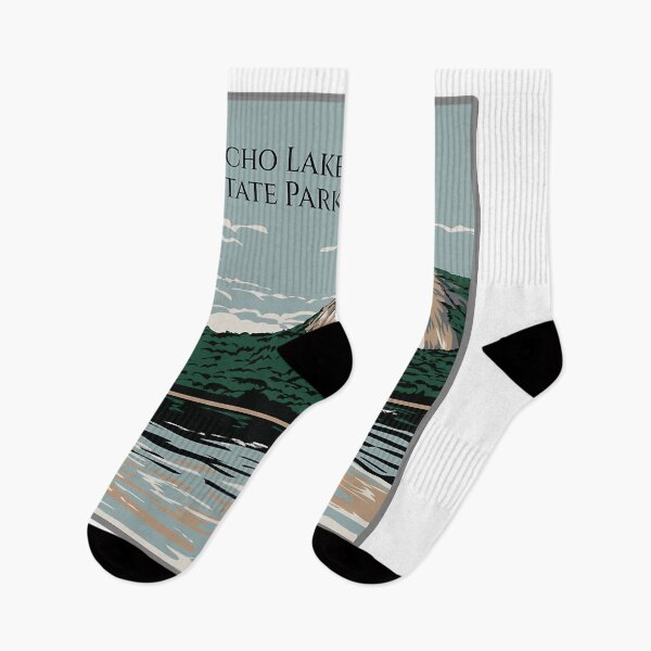 Item preview, Echo Lake State Park New Hampshire Vintage WPA Design designed and sold by brinson-amiees.